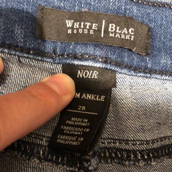 White House black market claim ankle jean. EUC! - Picture 3 of 6